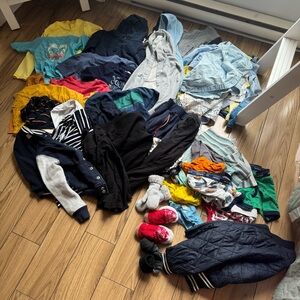 Assorted Clothing Bundle for a boy 5T - 7T